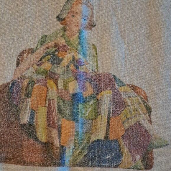 Sewing It Up - Vintage Tea Towel - Picture 3 of 7